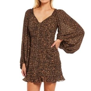 Ted Baker Wyatte Rucched Bodycon Mini Dress